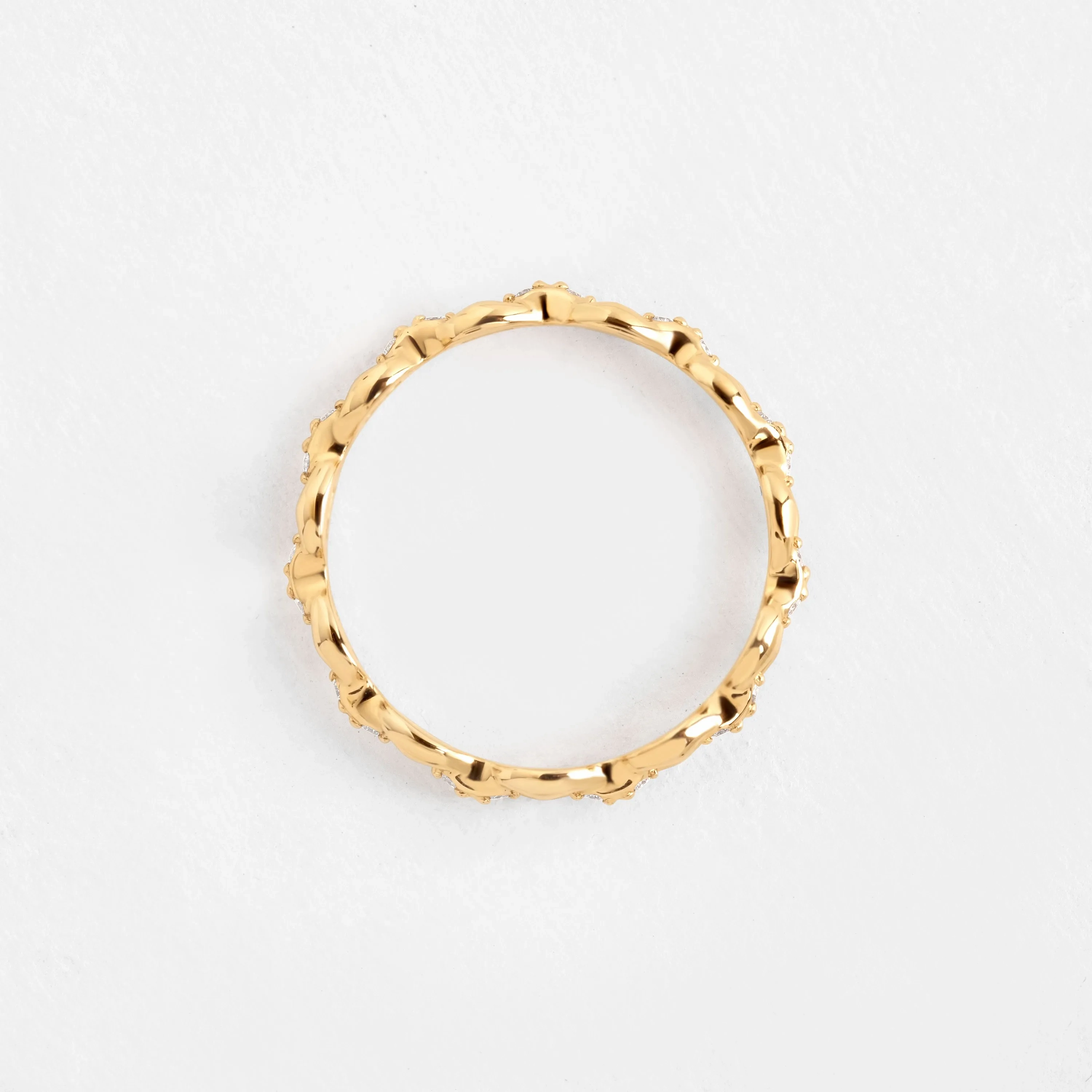 Mariner Chain Ring with Diamonds - In Stock