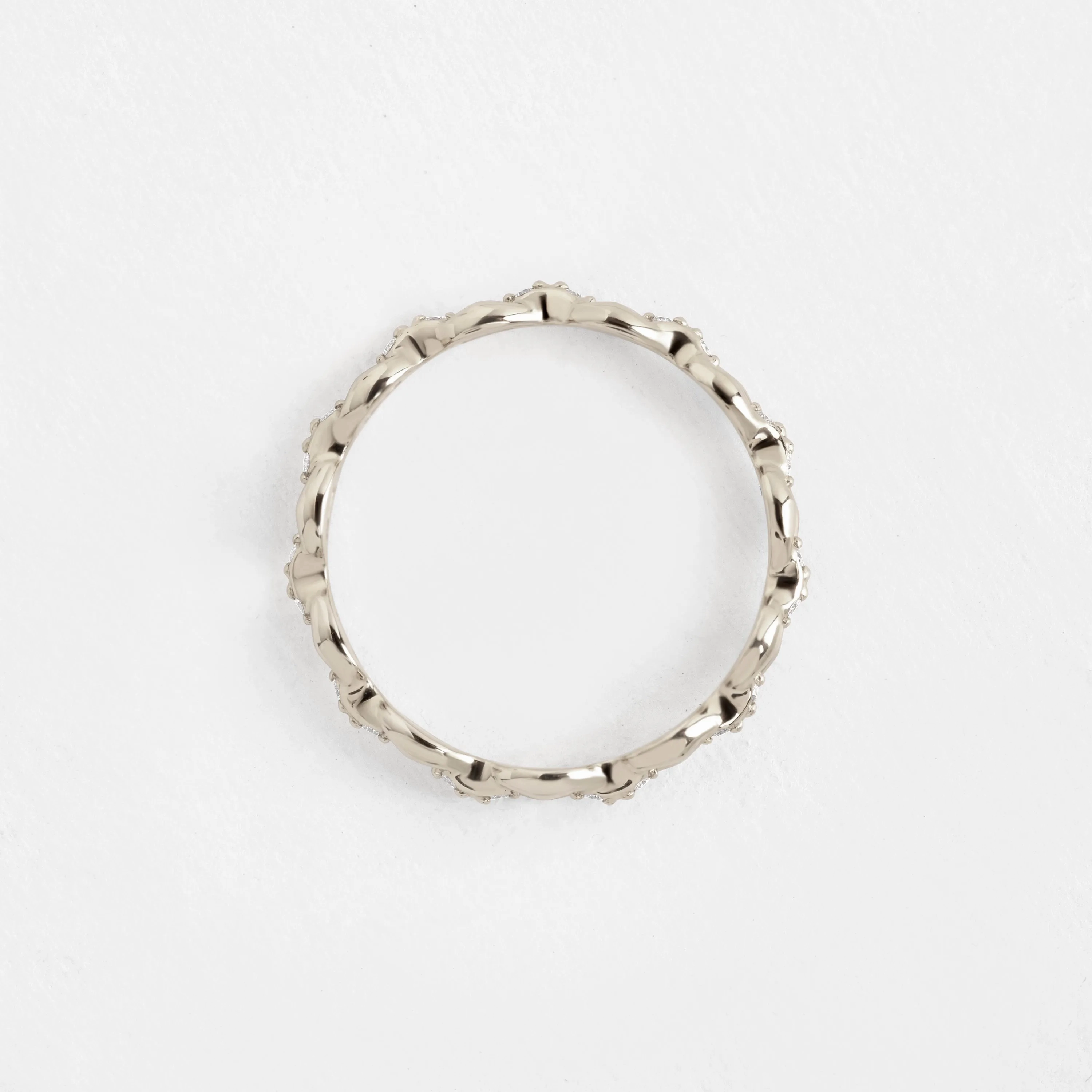Mariner Chain Ring with Diamonds - In Stock