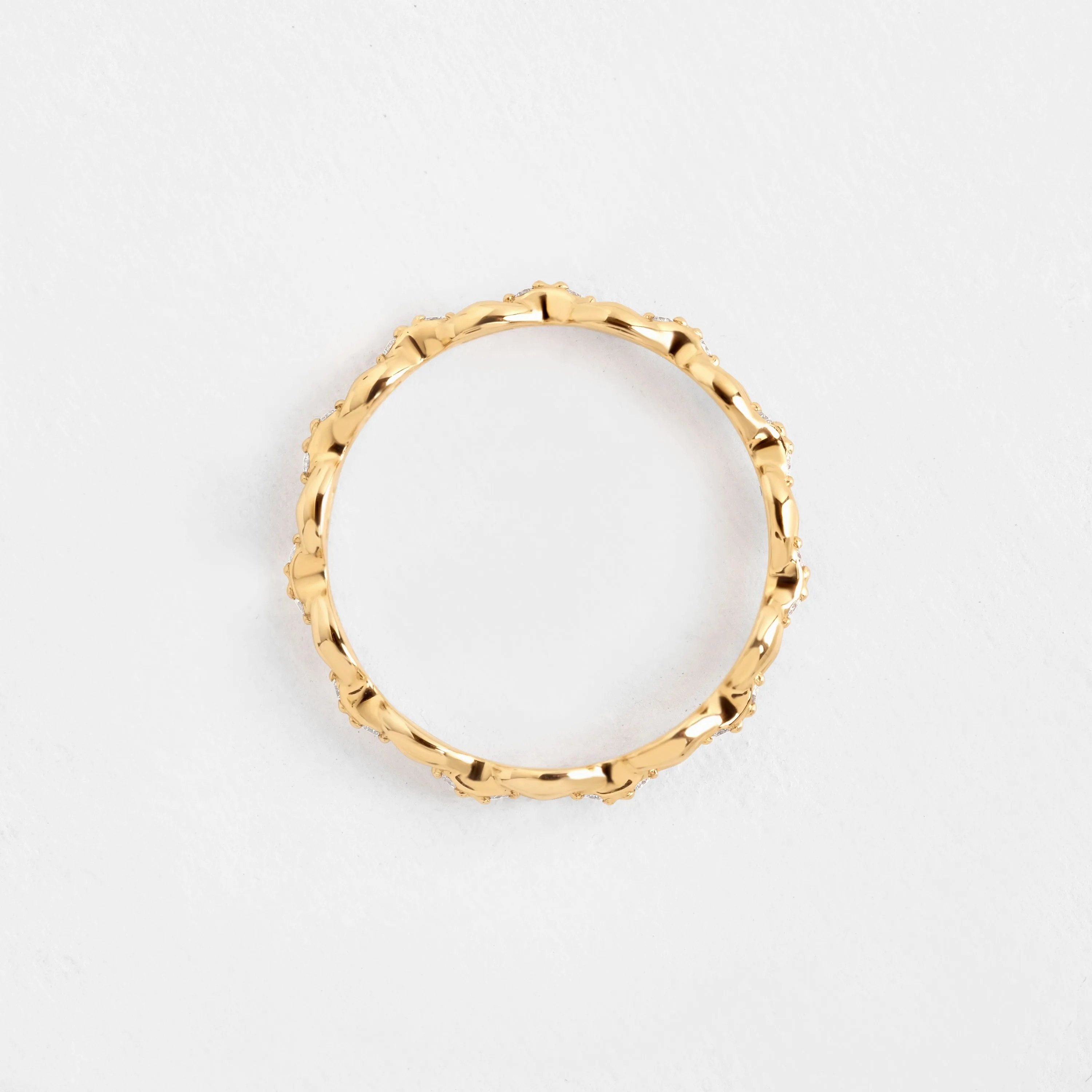 Mariner Chain Ring with Diamonds - In Stock