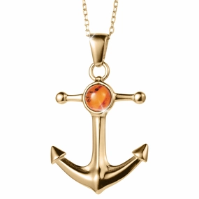 Maritime Amber Pendant 