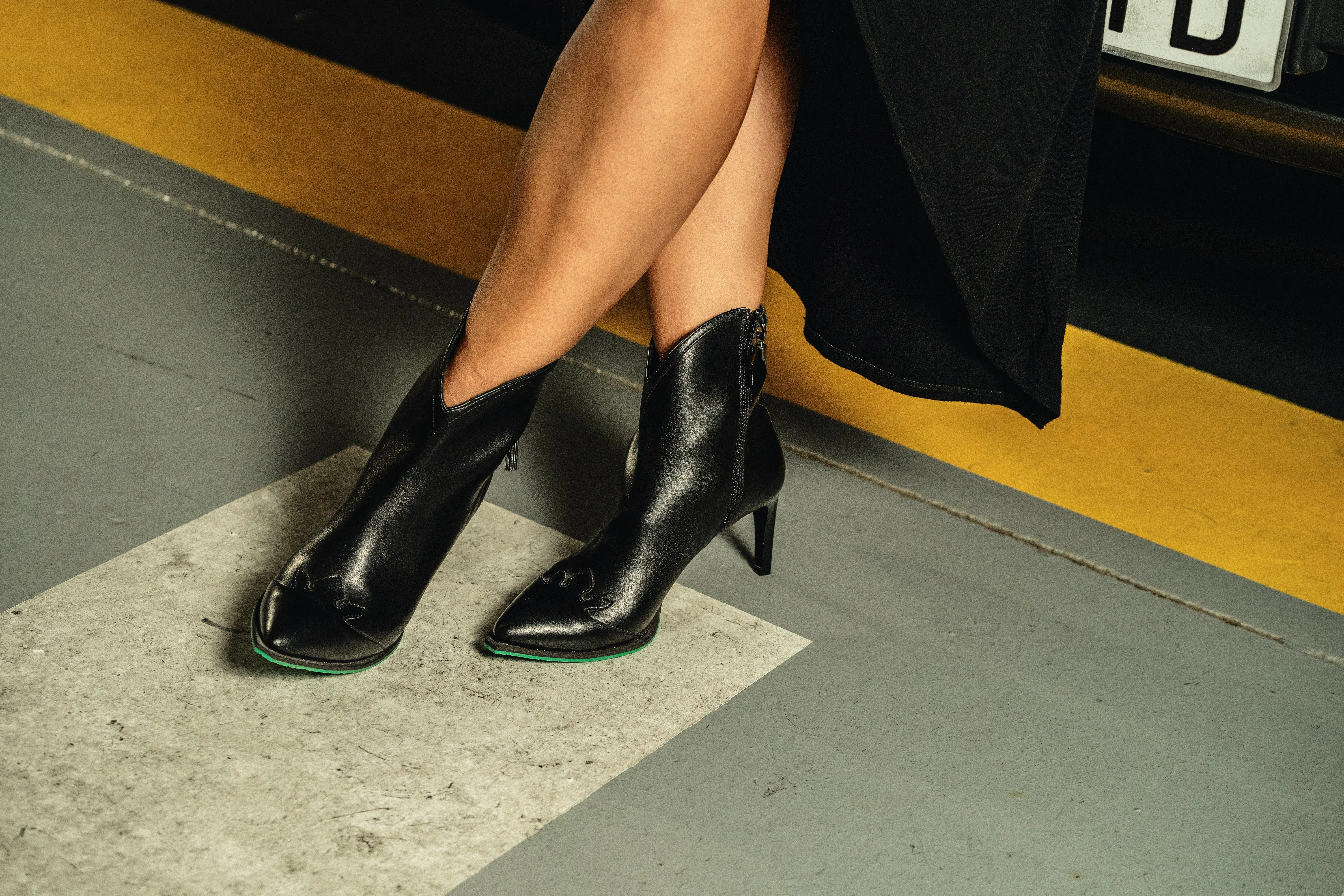 Marly Vegan Leder Stiletto Stiefel | Mehrere Farben
