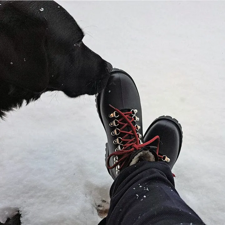 Maxime Unisex Vegane EVA-Bergstiefel | Schwarz