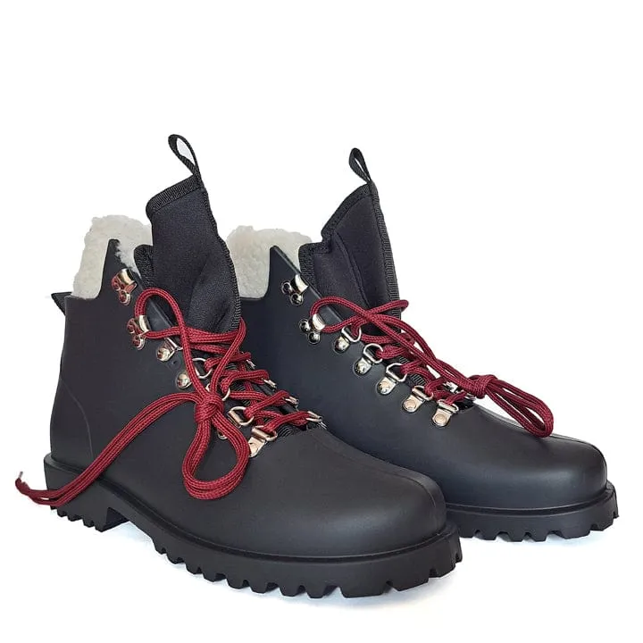 Maxime Unisex Vegane EVA-Bergstiefel | Schwarz
