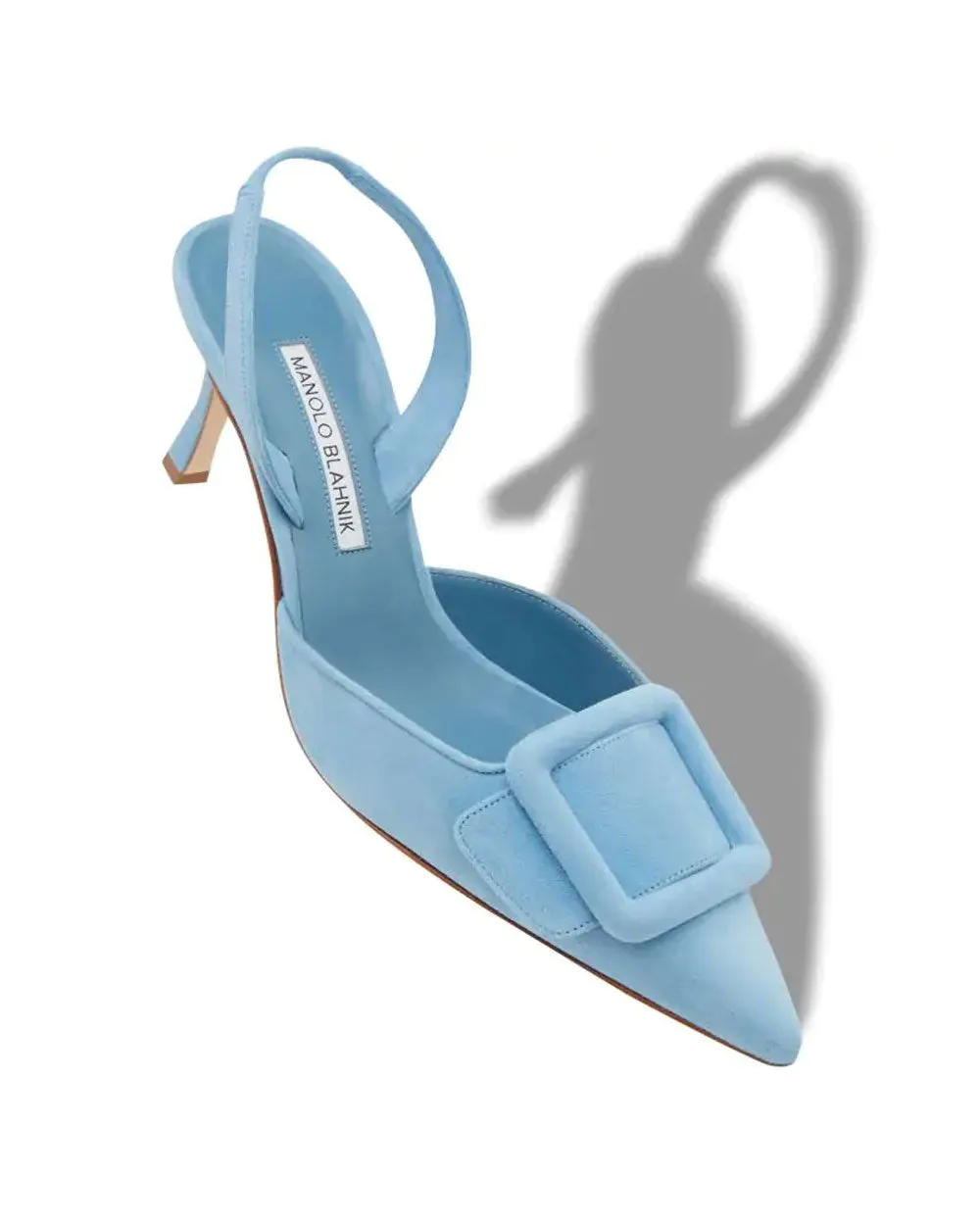 Maysli Gala 70 Slingback in Blau