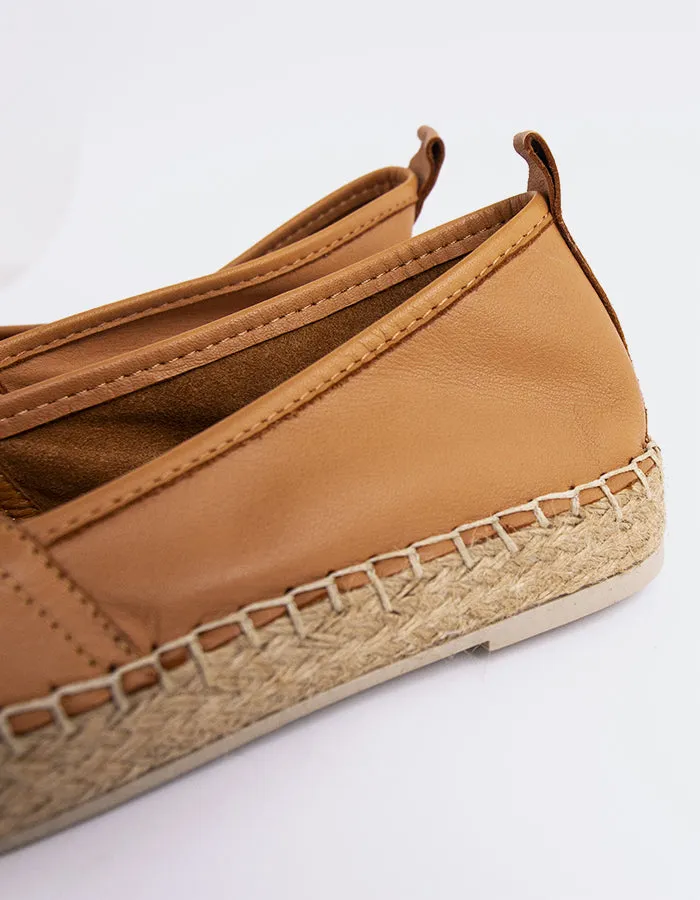 Medusa Leder in Tan