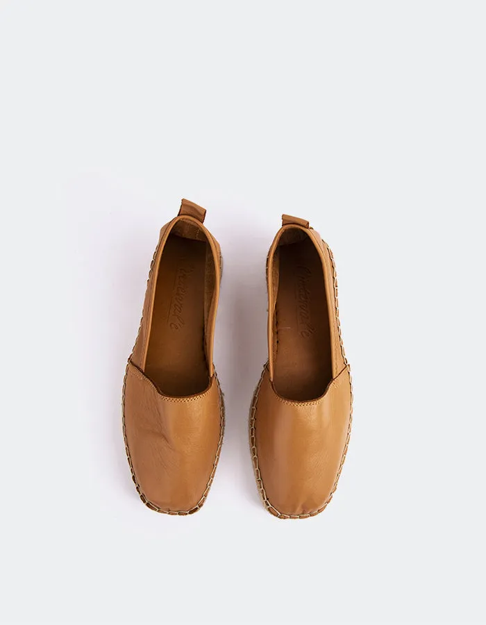 Medusa Leder in Tan