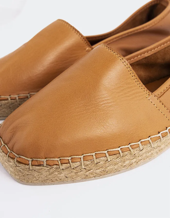 Medusa Leder in Tan