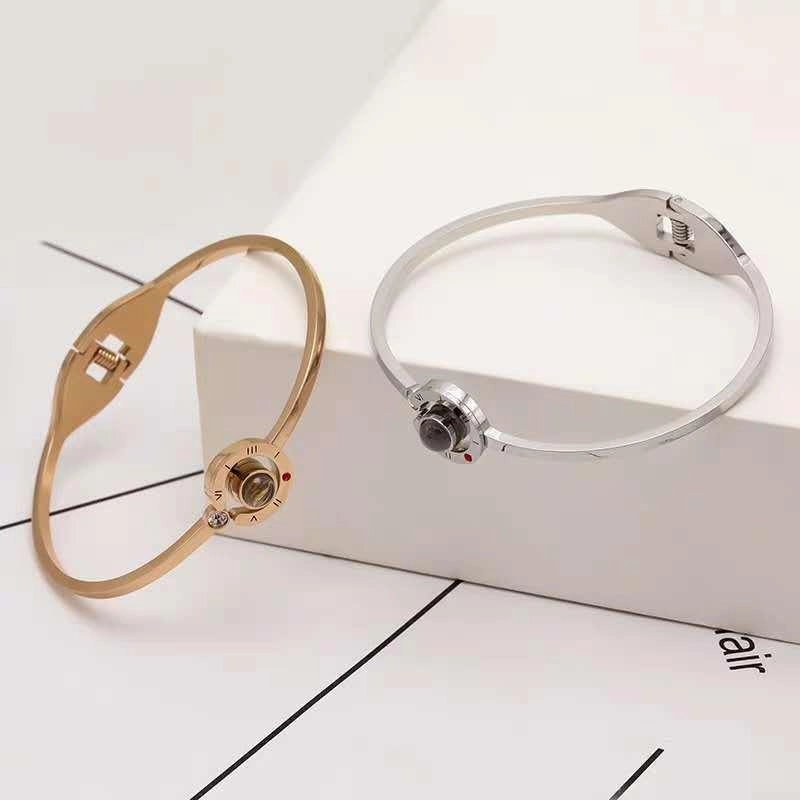 Memory Projection Of Bracelet Love In 100 Languages