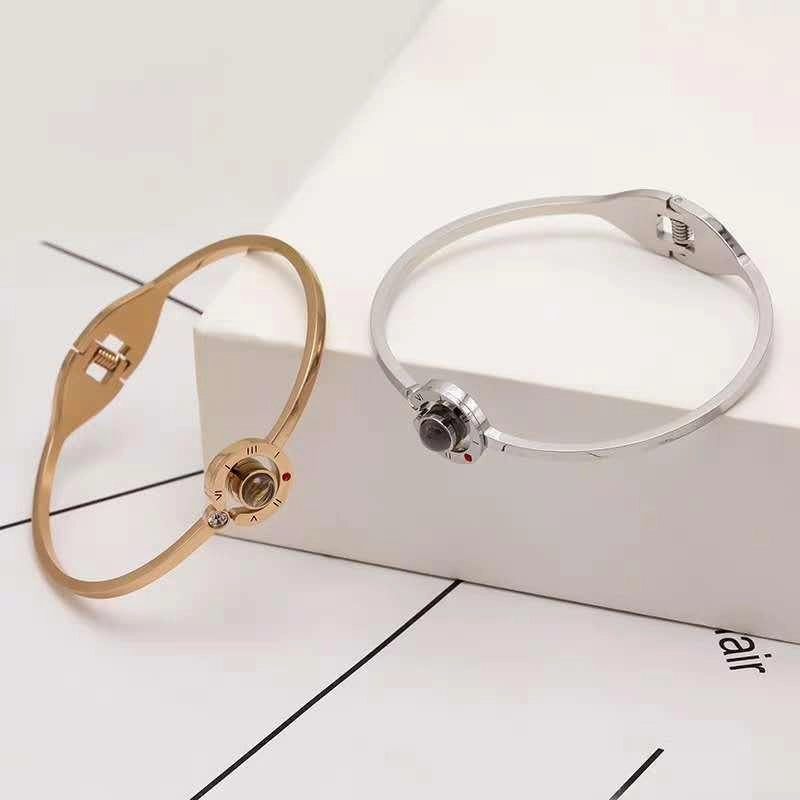 Memory Projection Of Bracelet Love In 100 Languages
