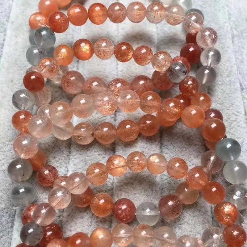 Men's And Women's Color Sands Sun Feldspar Symbiosis Bracelet