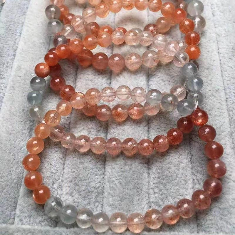 Men's And Women's Color Sands Sun Feldspar Symbiosis Bracelet
