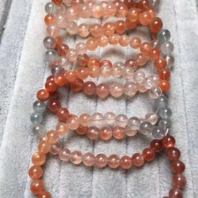 Men's And Women's Color Sands Sun Feldspar Symbiosis Bracelet 