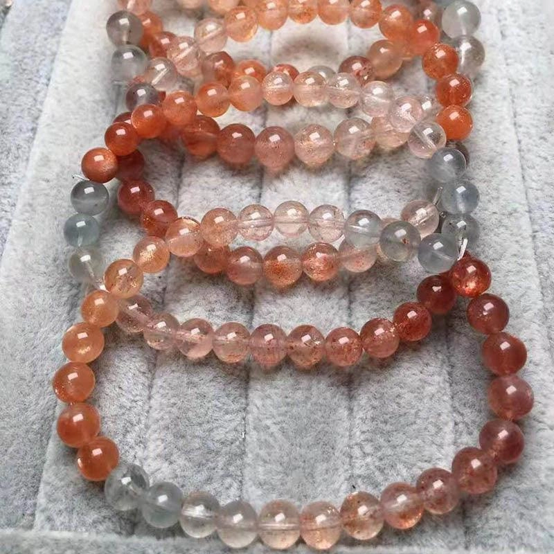Men's And Women's Color Sands Sun Feldspar Symbiosis Bracelet