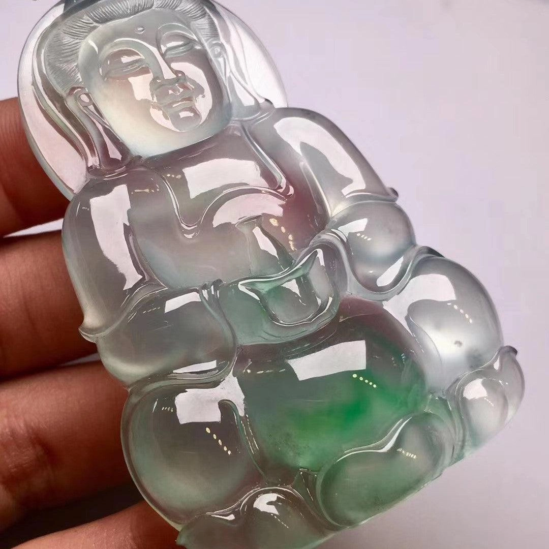 Men's And Women's Fashion High Ice Jadeite Pendant Necklace