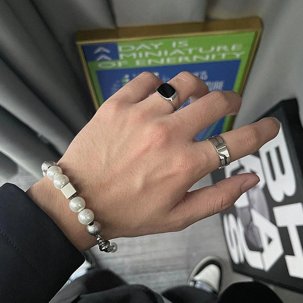 Men's And Women's Pearl Cuba Double Bracelet