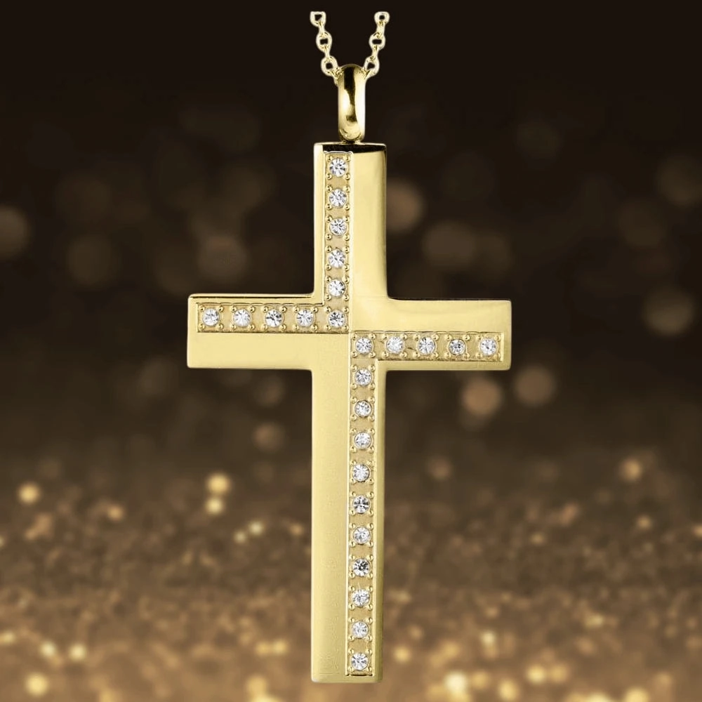 Men's Carlton Diamond Cross