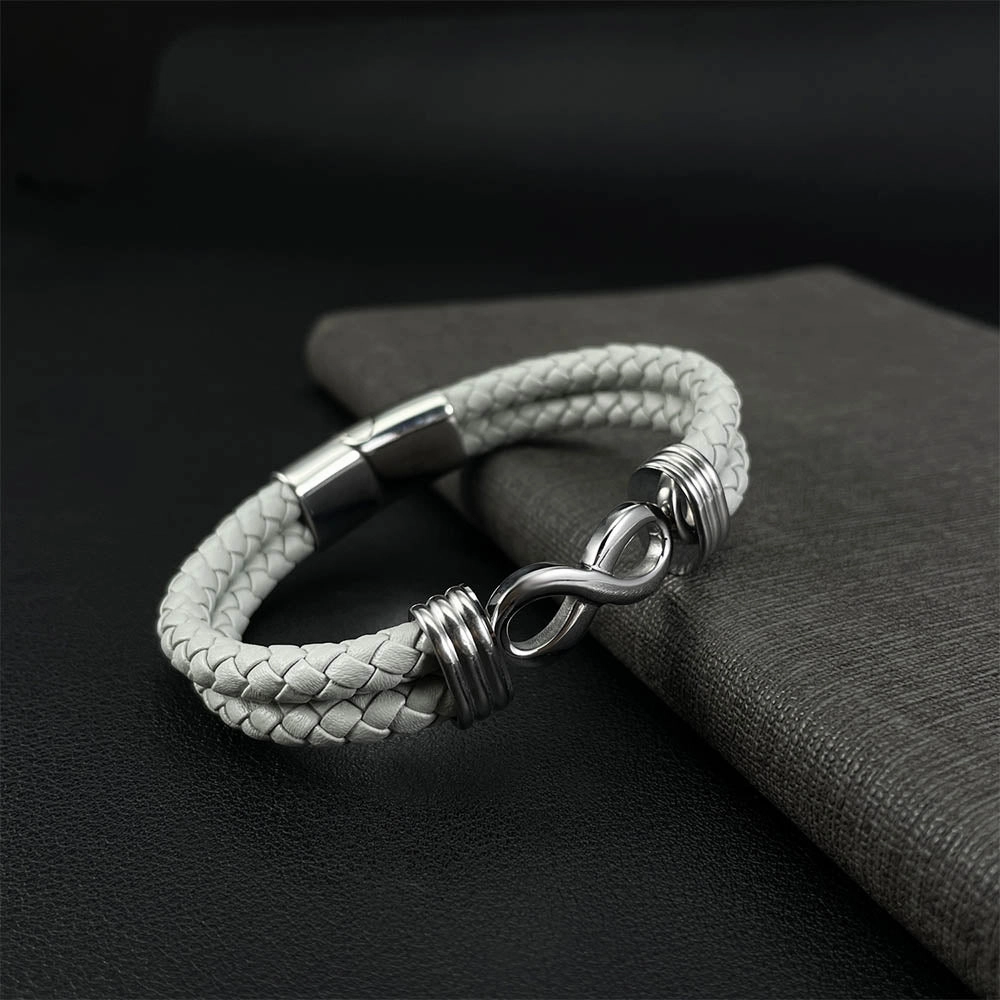 Men's infinity bracelet