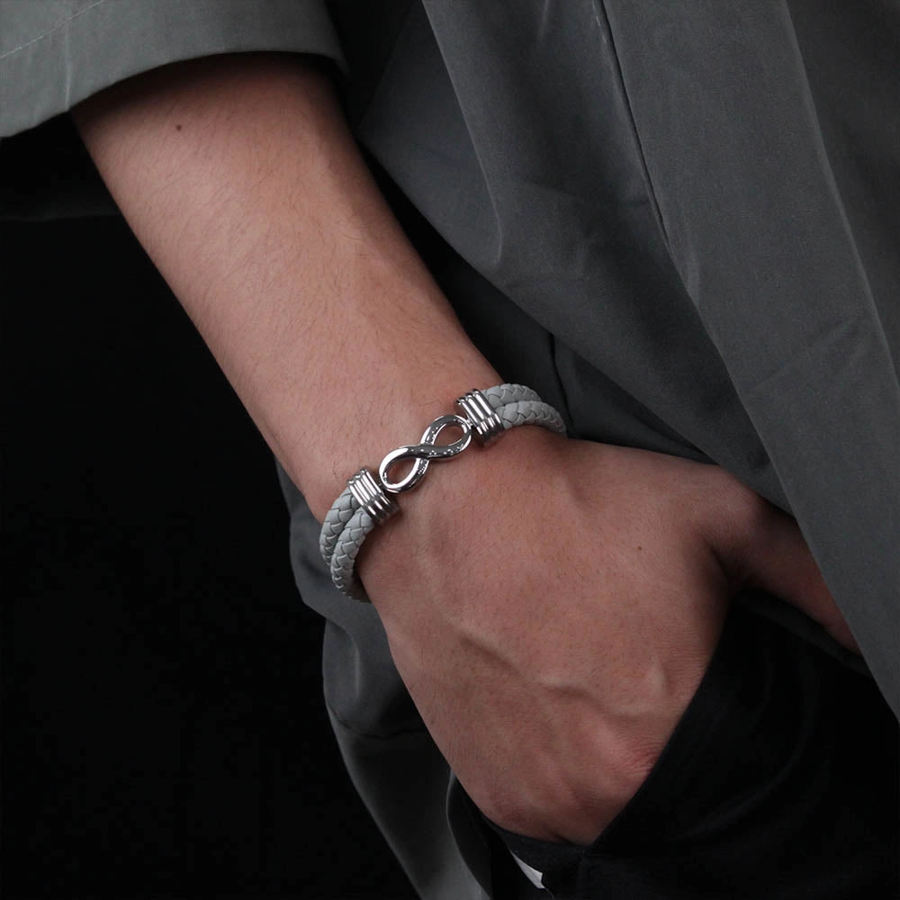 Men's infinity bracelet