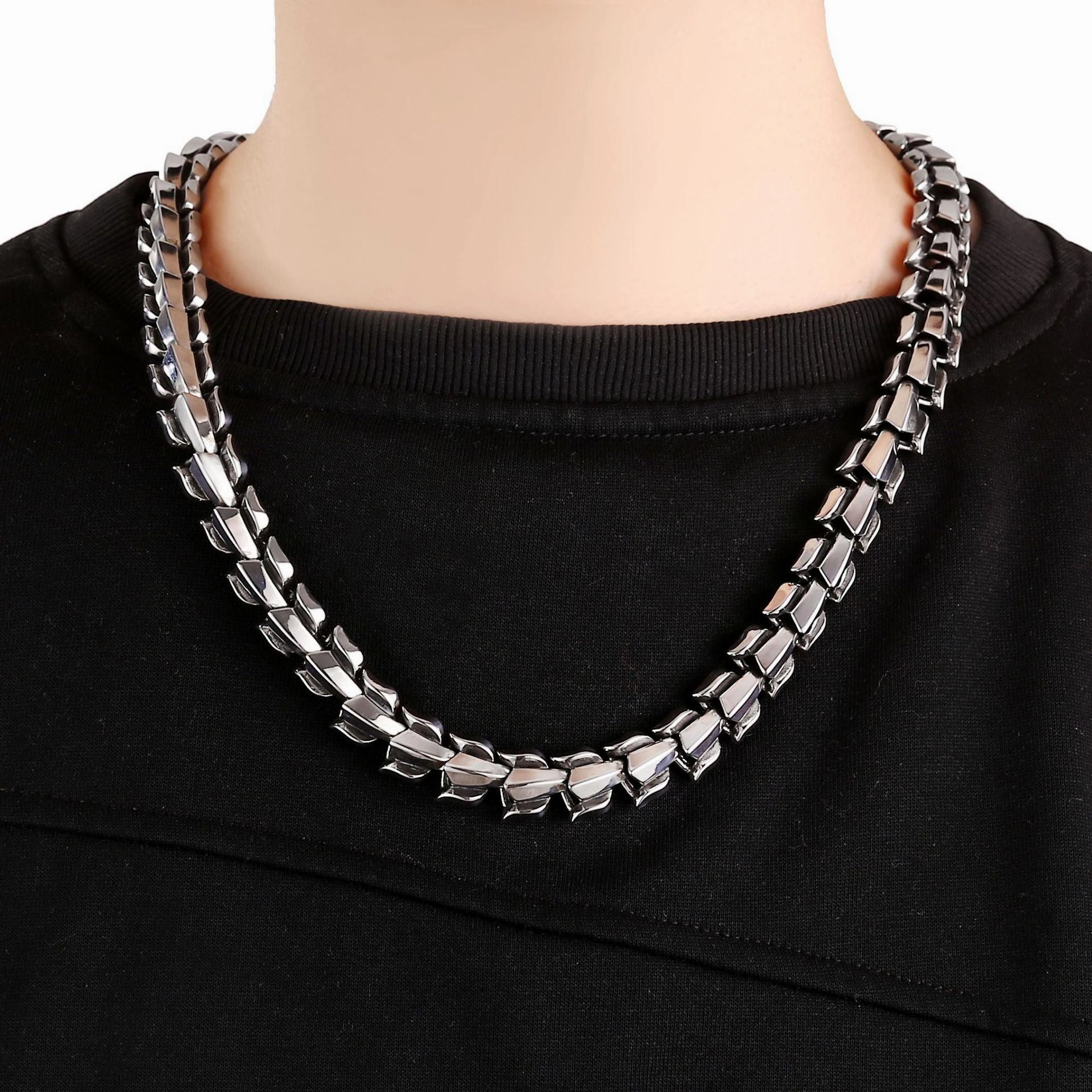 Men's Keel Titanium Steel Necklace