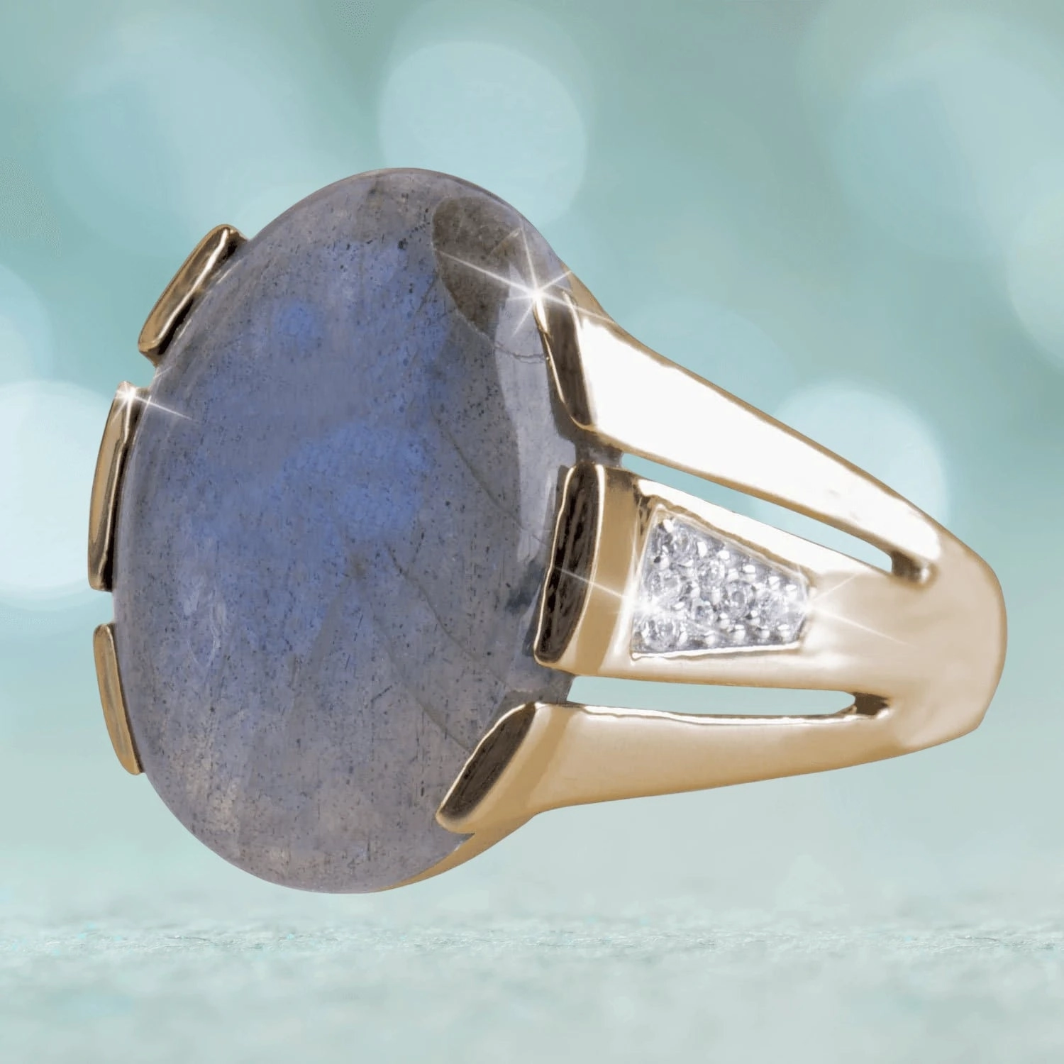 Men's Labradorite Ring