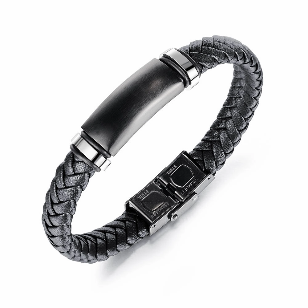 Men's prism bracelet - black hand-chain-bracelet  