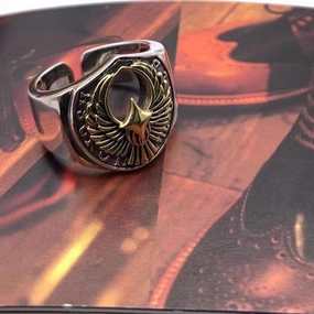 Men's Retro Fashion Sterling Silver Ring 
