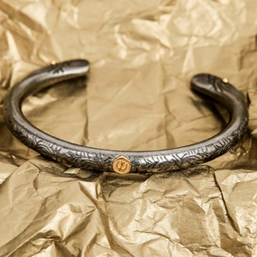 Men's Retro Japanese Style Viking Battle Bracelet 