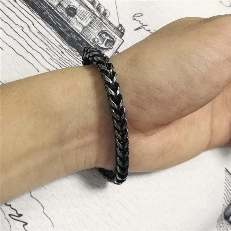 Men's Retro Versatile Hip Hop Bracelet
