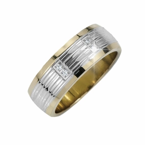 Men's Tower Diamond Ring 