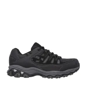 Herren Cankton Schuh mit Stahlkappe in entspannter Passform Schwarz