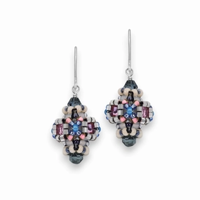 MIGUEL ASES - CRYSTAL MIYUKE DROP EARRINGS ear-ear-stud  