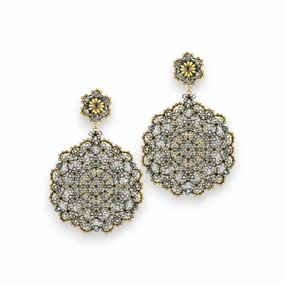 MIGUEL ASES - CRYSTAL MIYUKI EARRINGS ear-ear-stud  