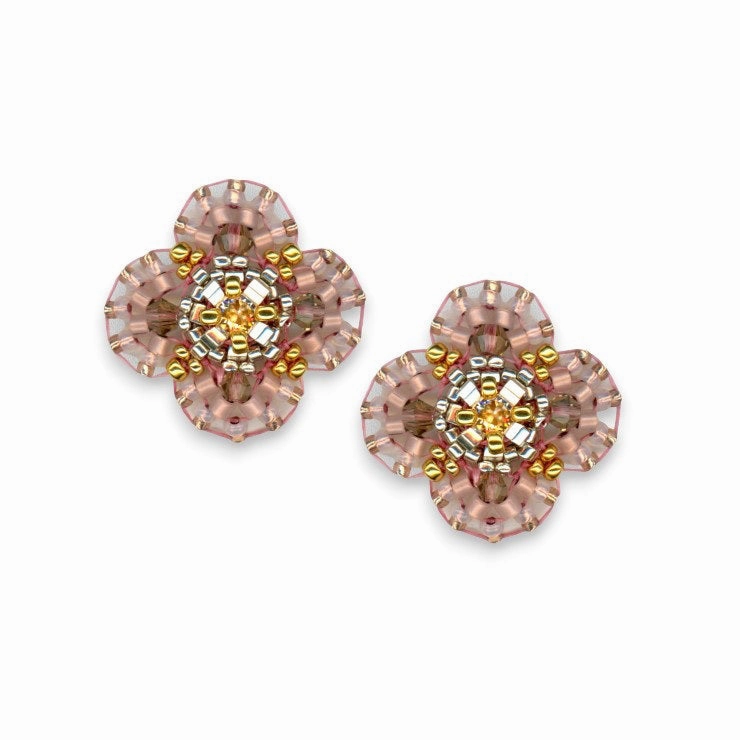 MIGUEL ASES - FLOWER POST EARRINGS ear-ear-stud  