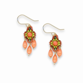 MIGUEL ASES - MIYUKI CRYSTAL BEAD EARRINGS ear-ear-stud  