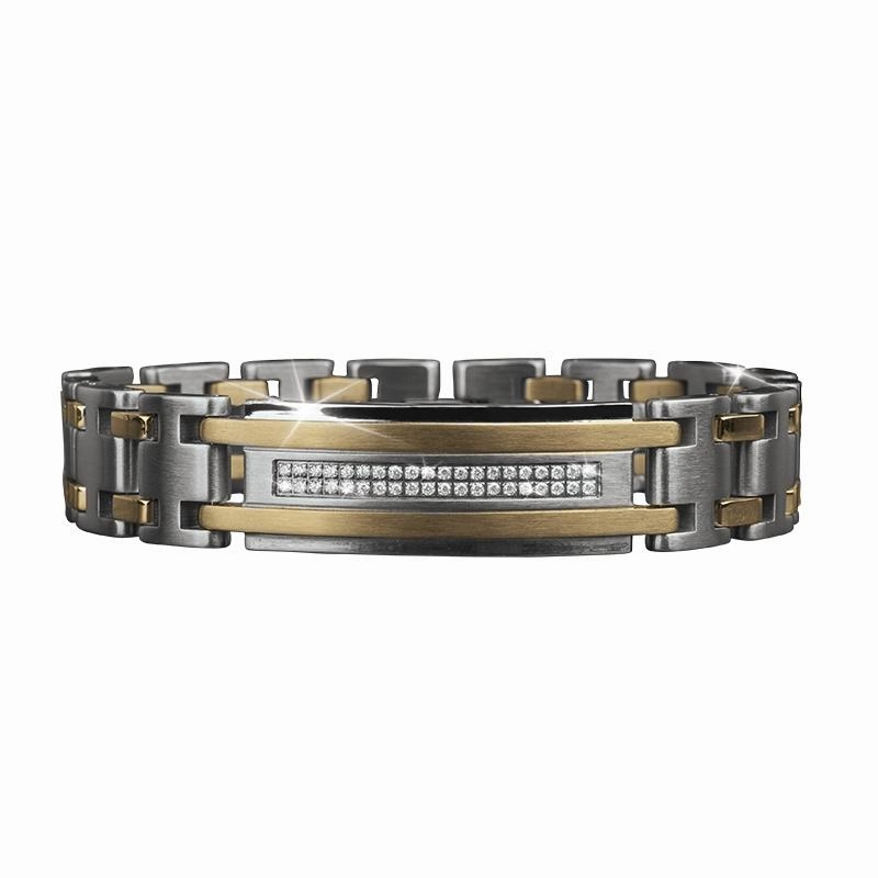 Mitre Two-Tone Bracelet 