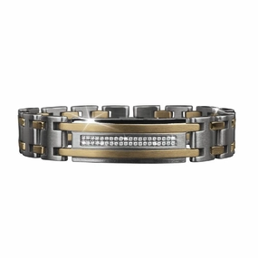 Mitre Two-Tone Bracelet 