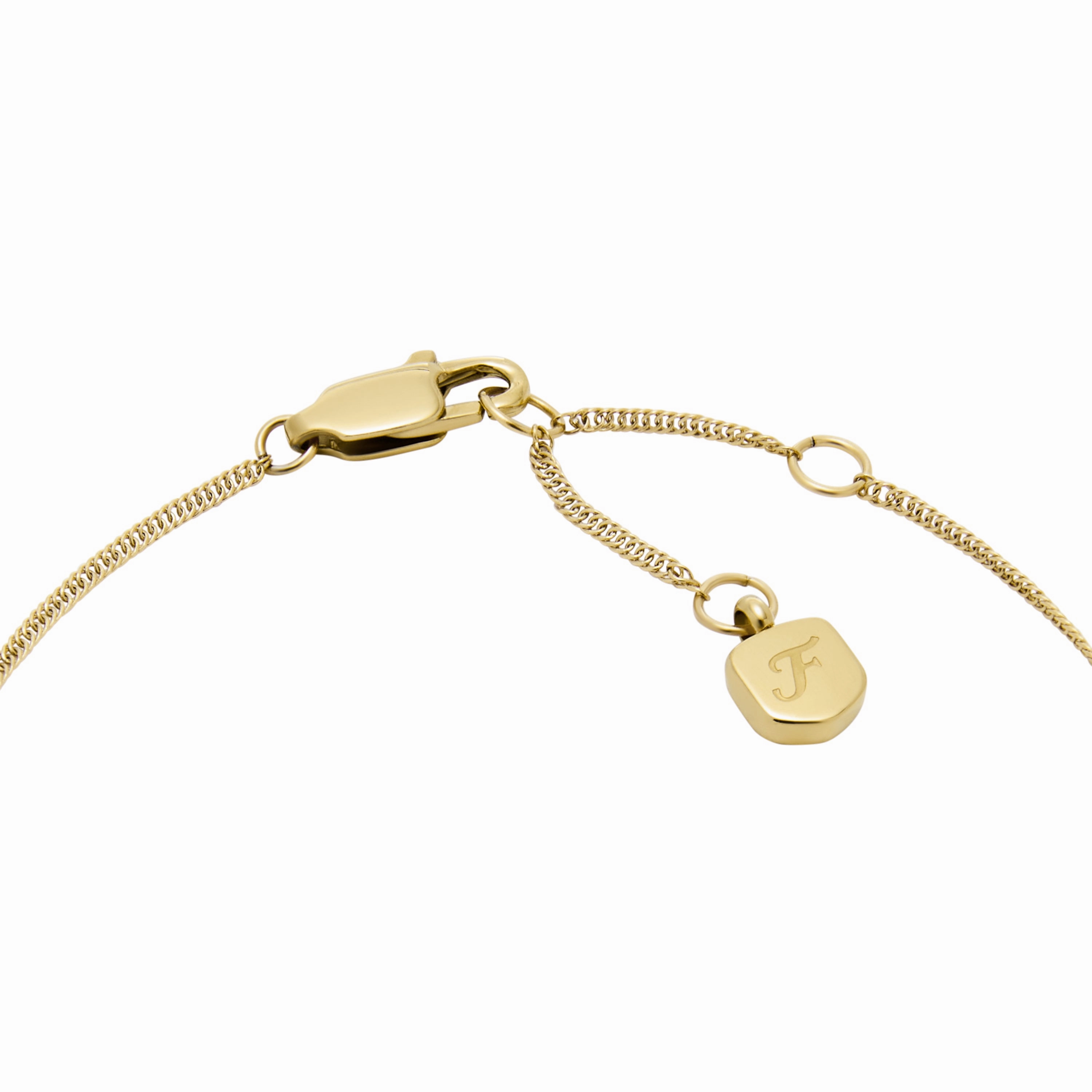 Modern Meadows Reconstituted Malachite Heart Chain Bracelet