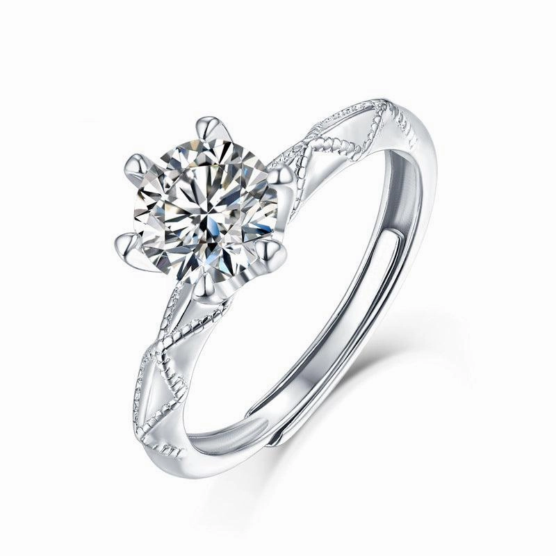 Moissanite's Promise Of Love Ring For Women