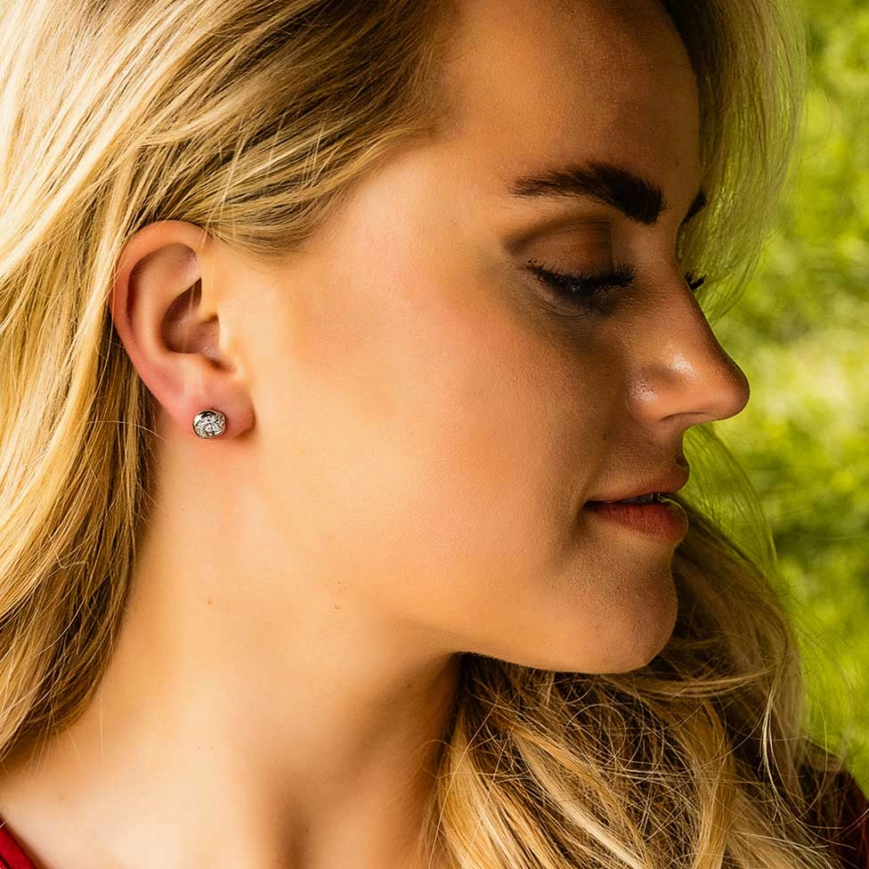 Montana Silversmith Crystal Knot Earrings