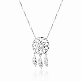 Montana Silversmith Divine Weave Necklace texture-rose-gold  