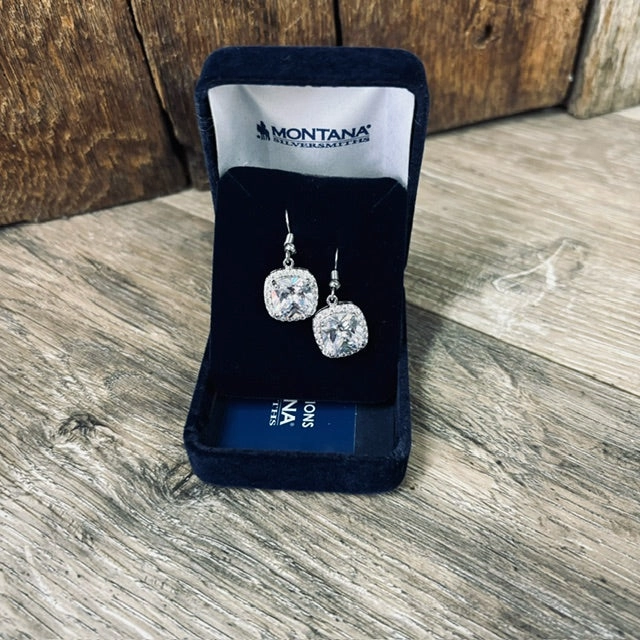Montana Silversmith Marquee Lights Crystal Earrings texture-rose-gold  