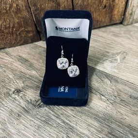 Montana Silversmith Marquee Lights Crystal Earrings texture-rose-gold  