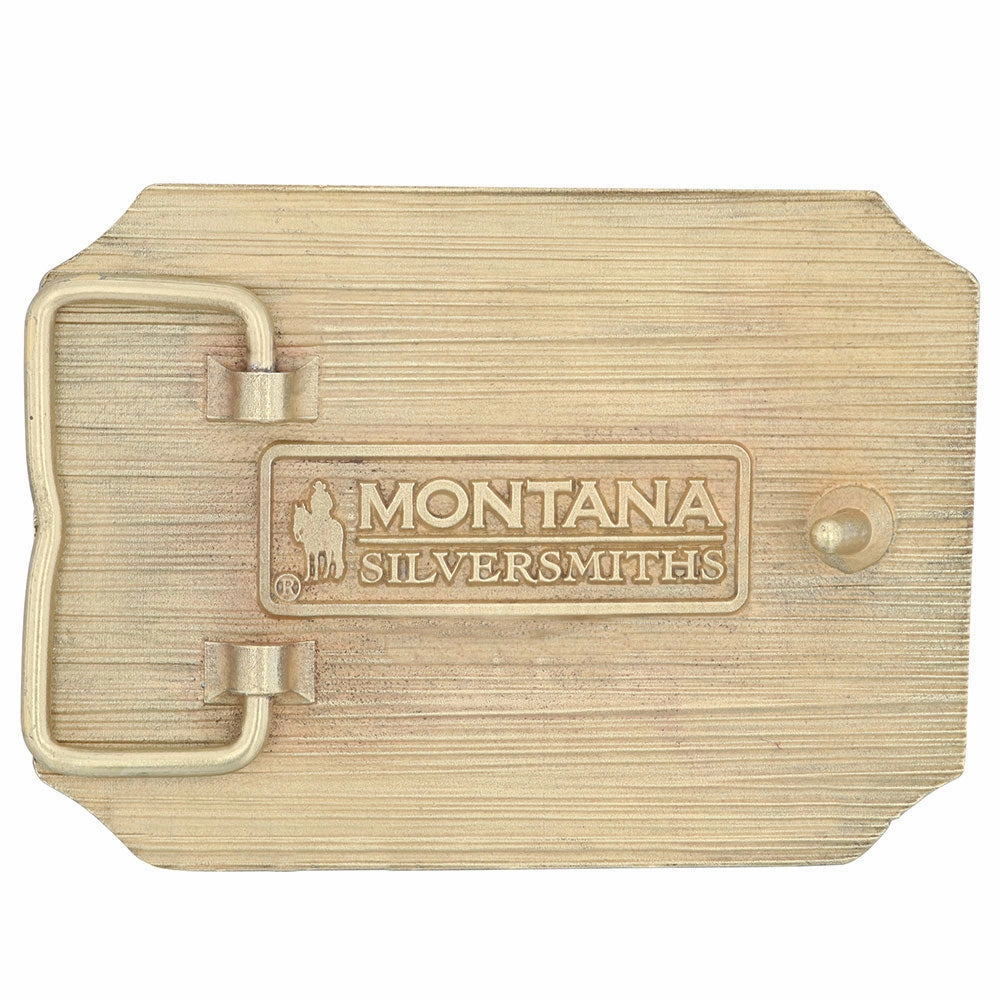 Montana Silversmith Patriot Christian Cowboy Attitude Belt Buckle