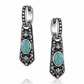 Montana Silversmith Vintage Treasure Earrings texture-rose-gold  