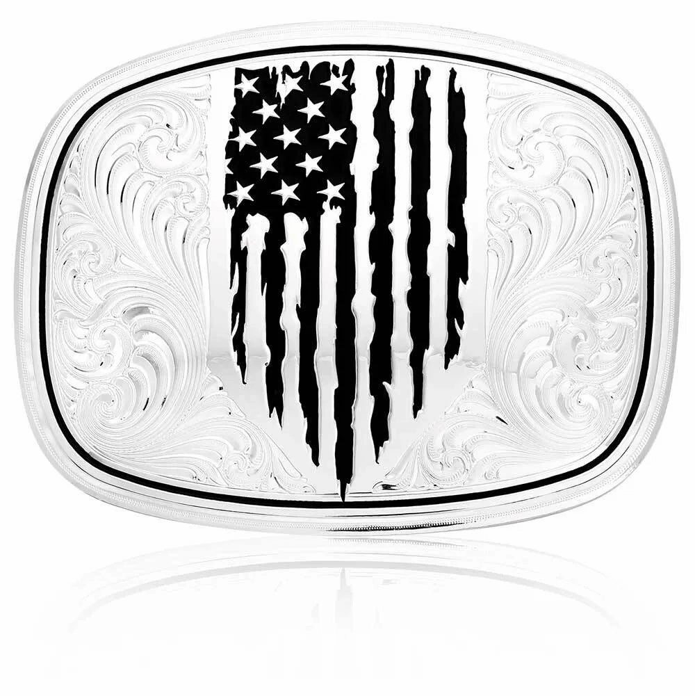 Montana Silversmiths American Made Strength Buckle texture-rose-gold  