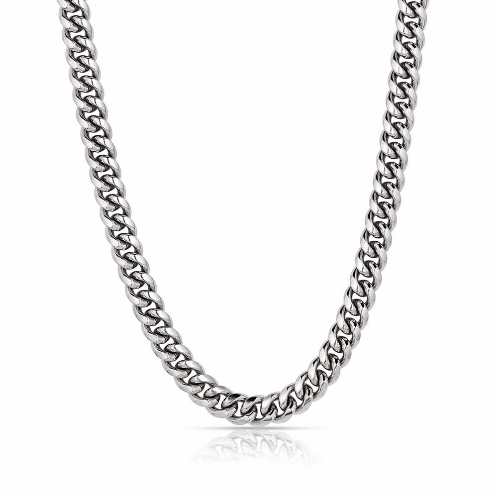 Montana Silversmiths Cuban Link Chain texture-rose-gold  
