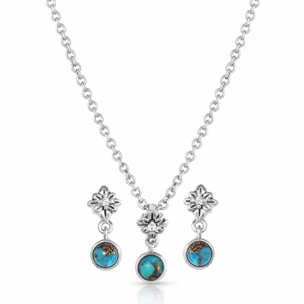 Montana Silversmiths Head Over Heels Jewelry Set texture-rose-gold  