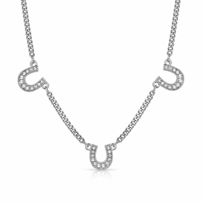 Montana Silversmiths Luck's Coming Around Necklace texture-rose-gold  