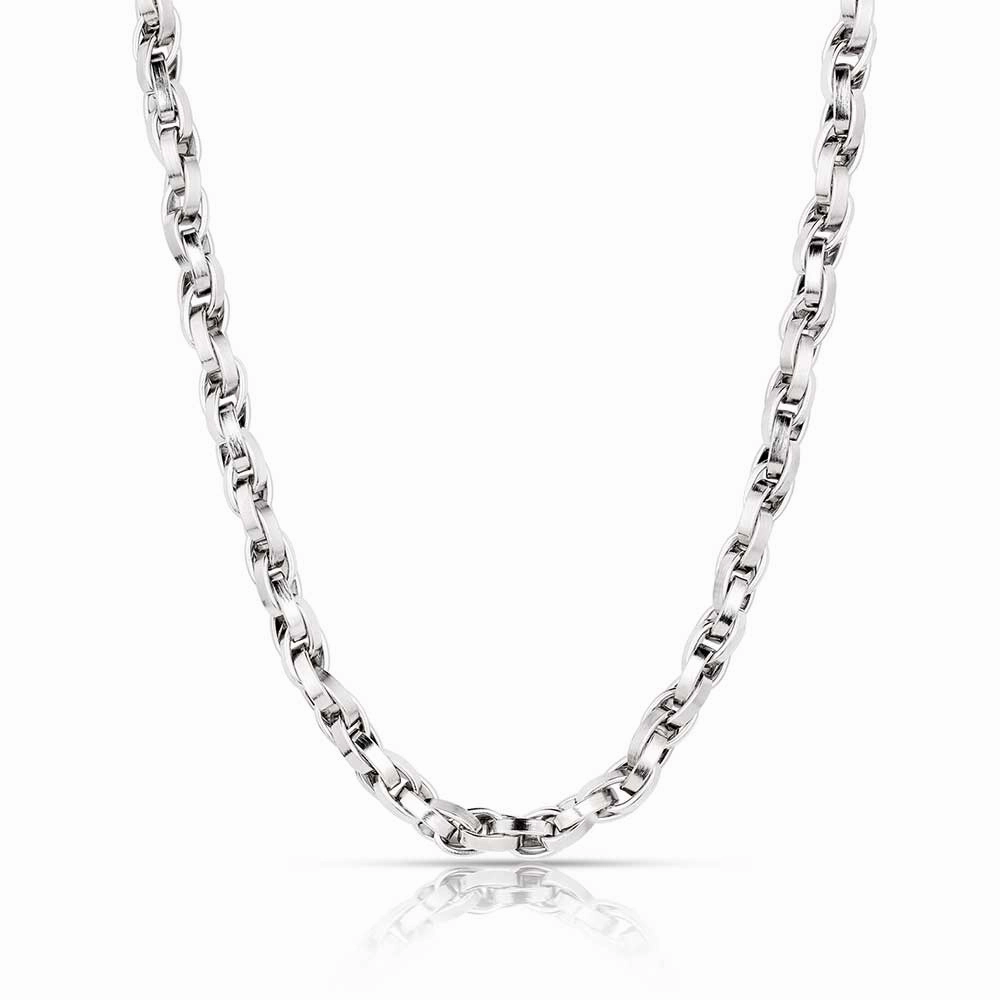Montana Silversmiths Rope Chain Necklace texture-rose-gold  