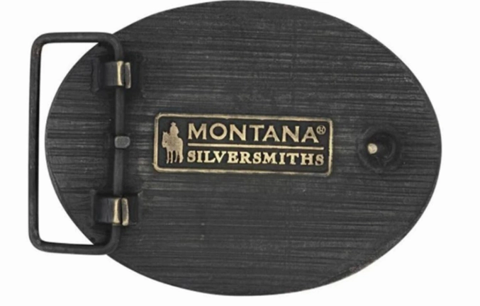 Montana Silversmiths S Initial Belt Attitude Buckle